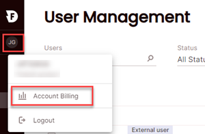 Access account billing